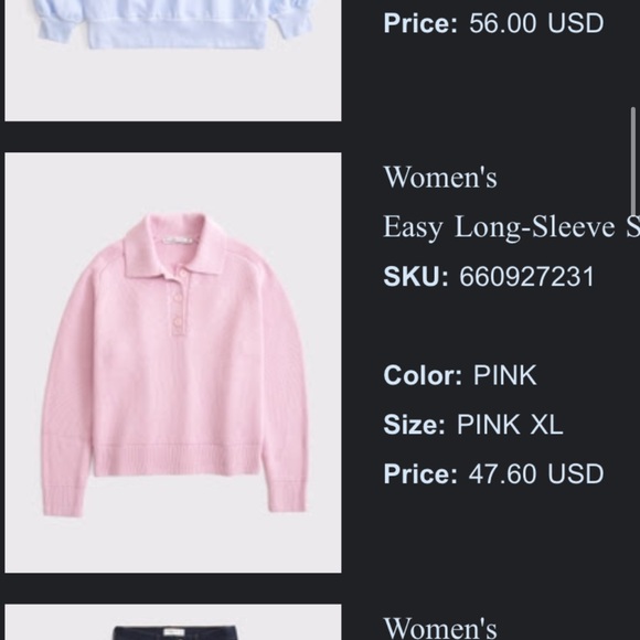 Abercrombie Sweater Polo - Picture 4 of 4